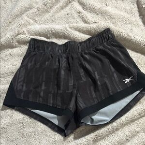 Reebok X LES MILLS Colab Athletic Shorts Geometric Small